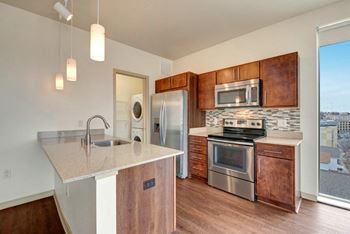 Euro-style modern cabinetry